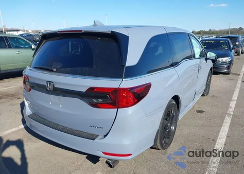 2024 Honda Odyssey Sport from USA, damaged, VIN 5FNRL6H72RB074666